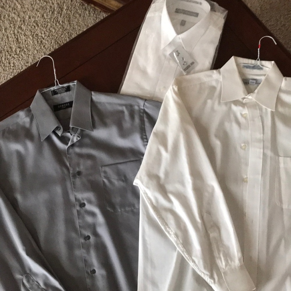 Men’s dress shirts - bundle of 3 shirts.
